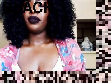 gros-nichons, masturbation, chatte-pussy, ébène, jouet, black, joufflue, naturel, webcam, solo