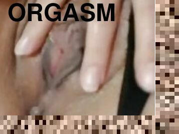 clito, masturbation, orgasme, chatte-pussy, giclée, amateur, ados, maison, belle, italien