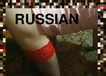 gammel, russisk, amatør, anal, legetøj, ung-18, ridning, dildo, ældre, solo