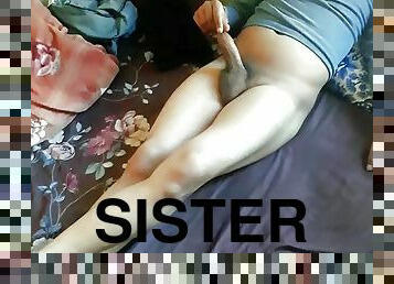 boy masturbating in front of sister freind