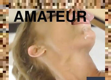 Horny amateurs finish the job cumshot compilation part1