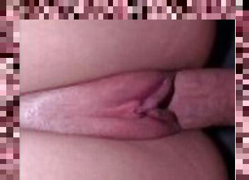 My pussy stretched around thicc cock