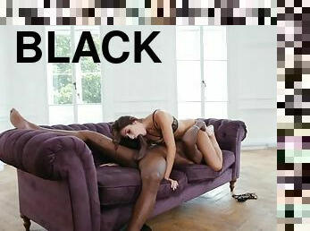 Sexy clea gaultier takes big black cock in her ass