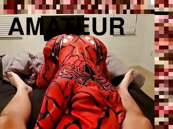 Curvy Spider - PAWG twerks on cock