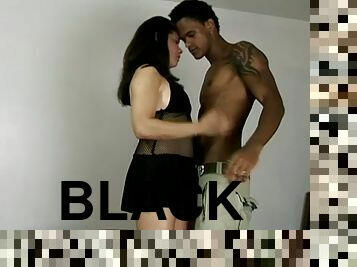 Interracial Fucking Scene With One Horny Girl And Wild Black Stud