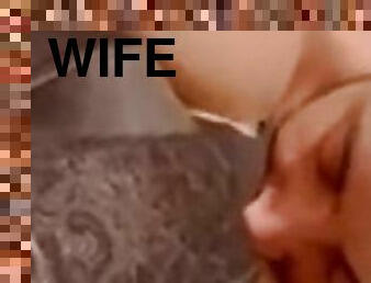 Amazing Slut Wife In Lingerie Gets Pussy Eaten