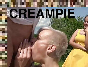 Tired of the same old Meat - Roadside Creampie - Grandparentsx