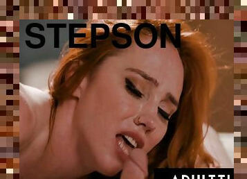 Studious Stepson Agrees To Double Team Redhead Stepmom With His Stepdad! With Jupiter Jetson