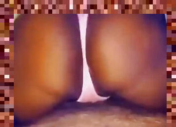 Sexy Ebony Throwing Ass