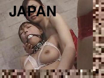 Japanese lesbian action is a little kinky