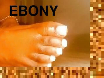 Ebony Feet Tease