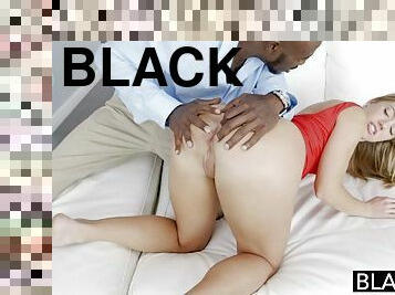 Tinted candice dar ass fucked by huge black cock