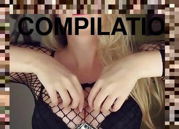Valeriya ASMR cleavage compilation