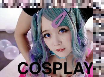 The best of Ria Kurumi in Harajuku cosplay