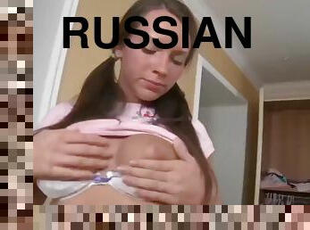 russe, anal, ados, hardcore, européenne, euro, gode, bout-a-bout, trou-du-cul