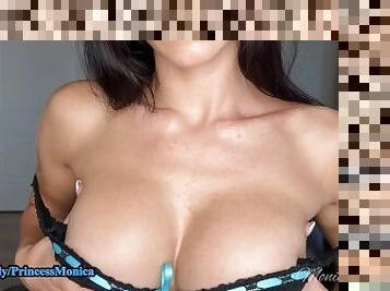 Do you wanna see my perfect big tits?