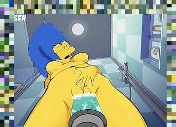 Marge Simpsons Squirting Orgasm In The Shower Hentai Rule 34 - Hole House