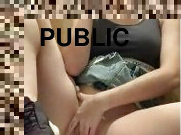 masturbating at public place
