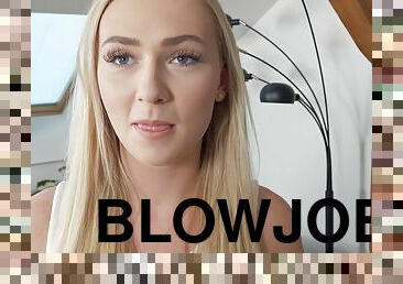 Jenny Wild enjoys while giving a nice blowjob before being fucked