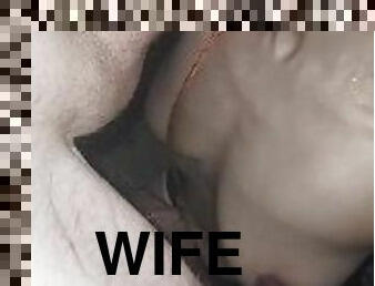 Throat fucked wife