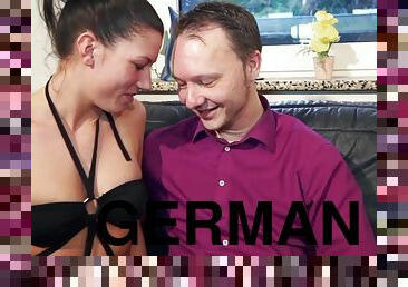 German private Couple make first time amateur c
