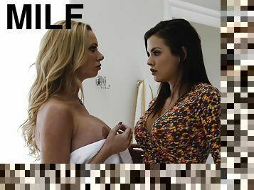 FFM threesome with horny friends Keisha Grey and Briana Banks