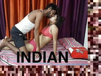 Hot Indian College Couple Experiment with Rimming & Creampie