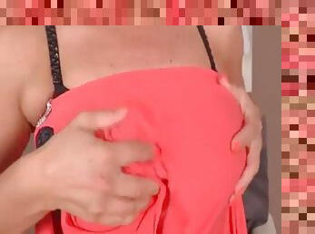 Ajx mature big tits saggy striptease