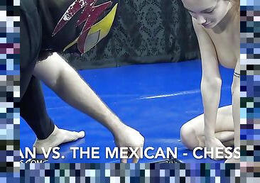 Liz Ocean vs. The Mexican, Chess Fight