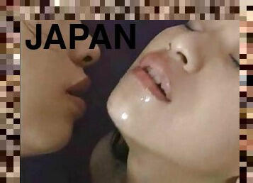 Japanese lesbian lactating scene