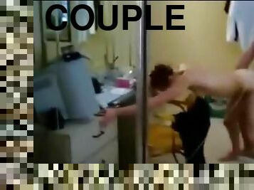 Sensual couple enjoy a hardcore fucking
