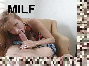 Milf redhead is cuckoo for cock meat
