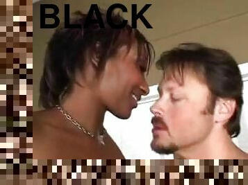 White guy fucks black girl with amazing body