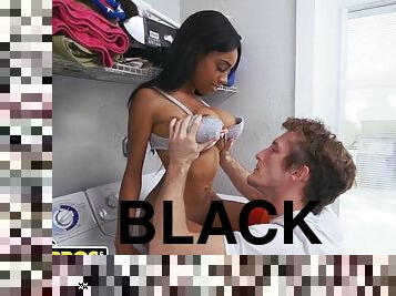 gros-nichons, ébène, interracial, ados, black, jeune-18, britney, blanc