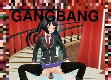 Kurumi Tokisaki 6 in Gangbang