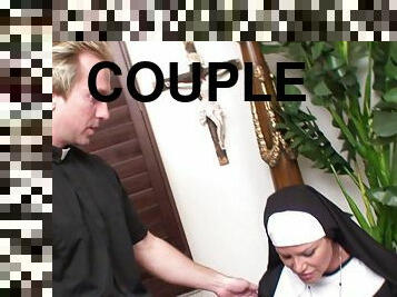 Kelly Madison is a horny nun craving a minister's hard prick