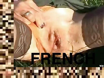 Beautifully Perverted French Get Outdoors Anal