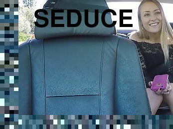 Sadie Blair seduced by a horny driver for a quick sex session