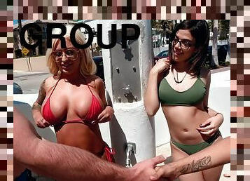 POol party with Mandy Muse and other stunners and a threesome after it