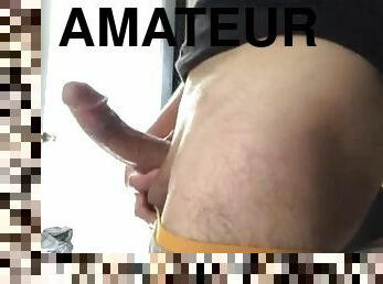 énorme, masturbation, monstre, public, amateur, ejaculation-sur-le-corps, maison, ejaculation, caché, bite