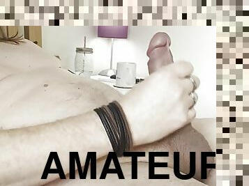 masturbation, amateur, énorme-bite, gay, européenne, britannique, euro, solo, boules, rasé