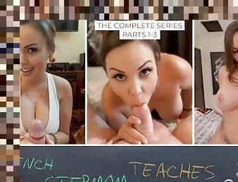 FRENCH STEPMOM TEACHES SEX ED - COMPLETE - PREVIEW - ImMeganLive x WCA Productions Kyle Balls