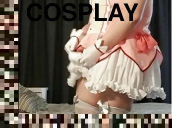 Chubby CD - Being cute, teasing and masturbating in cosplay