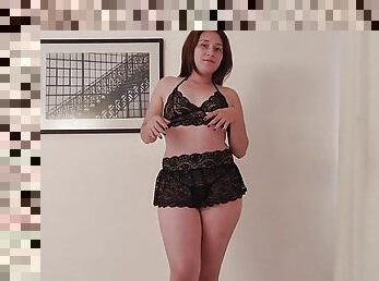 big ass brunette latina on panties