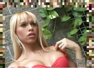 Shakira Maya masturbates before being fucked hard