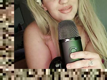 Sexy ASMR and masturbation - Curvy girl