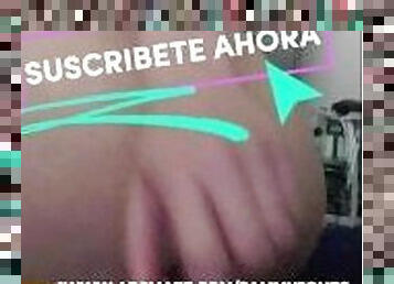 Suscribete a mis plataformas para ver mas videos montando mi enorme dildo