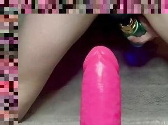 tyłek, masturbacja, amatorskie, anal, nastolatki, zabawka, pov, ładniutka, dildo, dupa