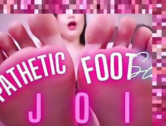 Pathetic Foot Slut JOI - FemDom Jerk Off Instruction Feet Fetish - MissWinterWhite