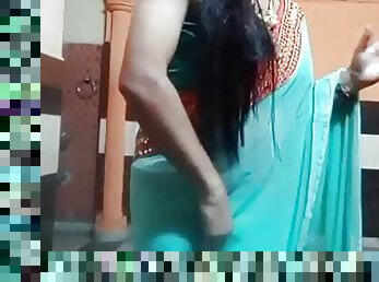 Indian crossdresser shreya bhabhi on Bollywood song